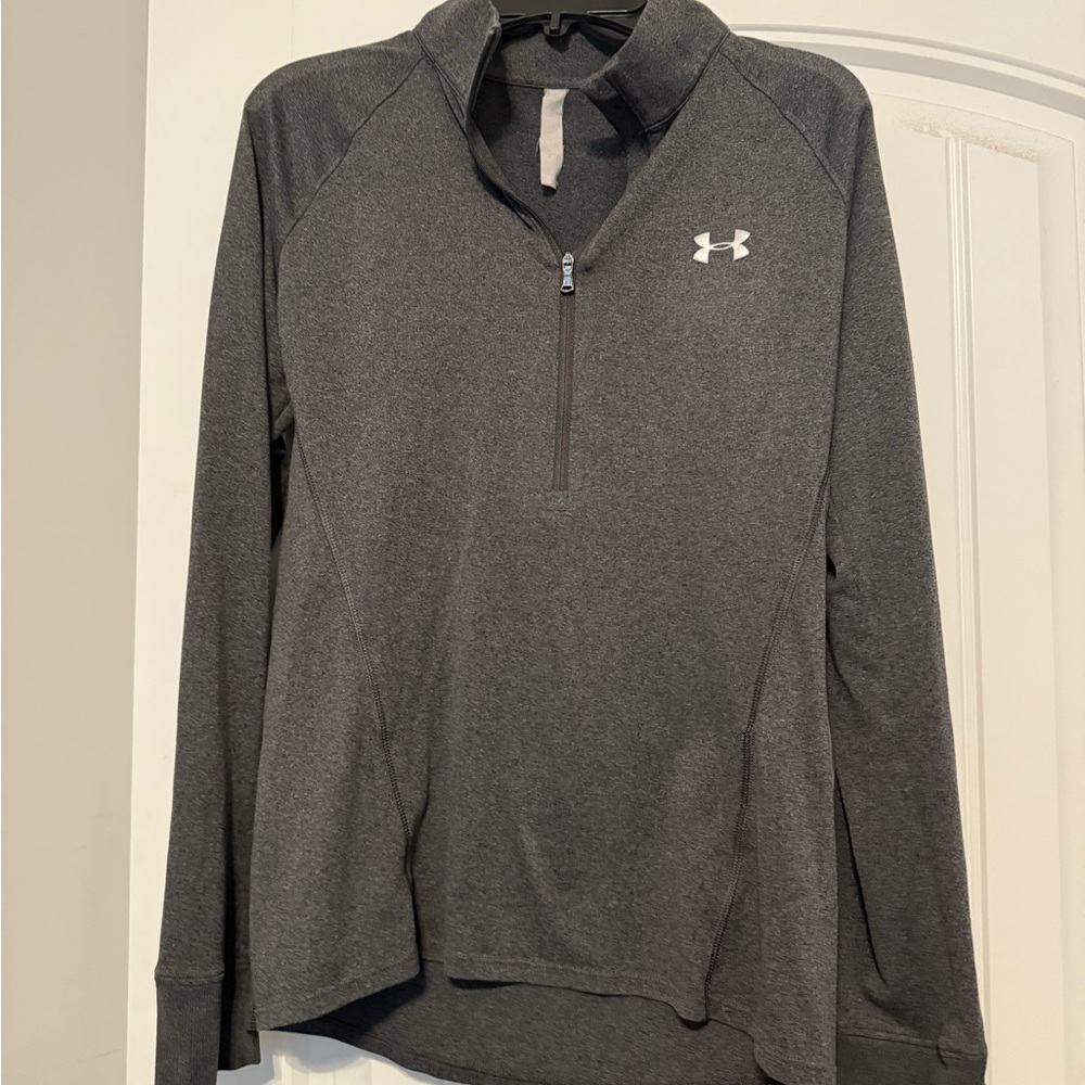 Under Armour Charcoal Half-Zip Jacket